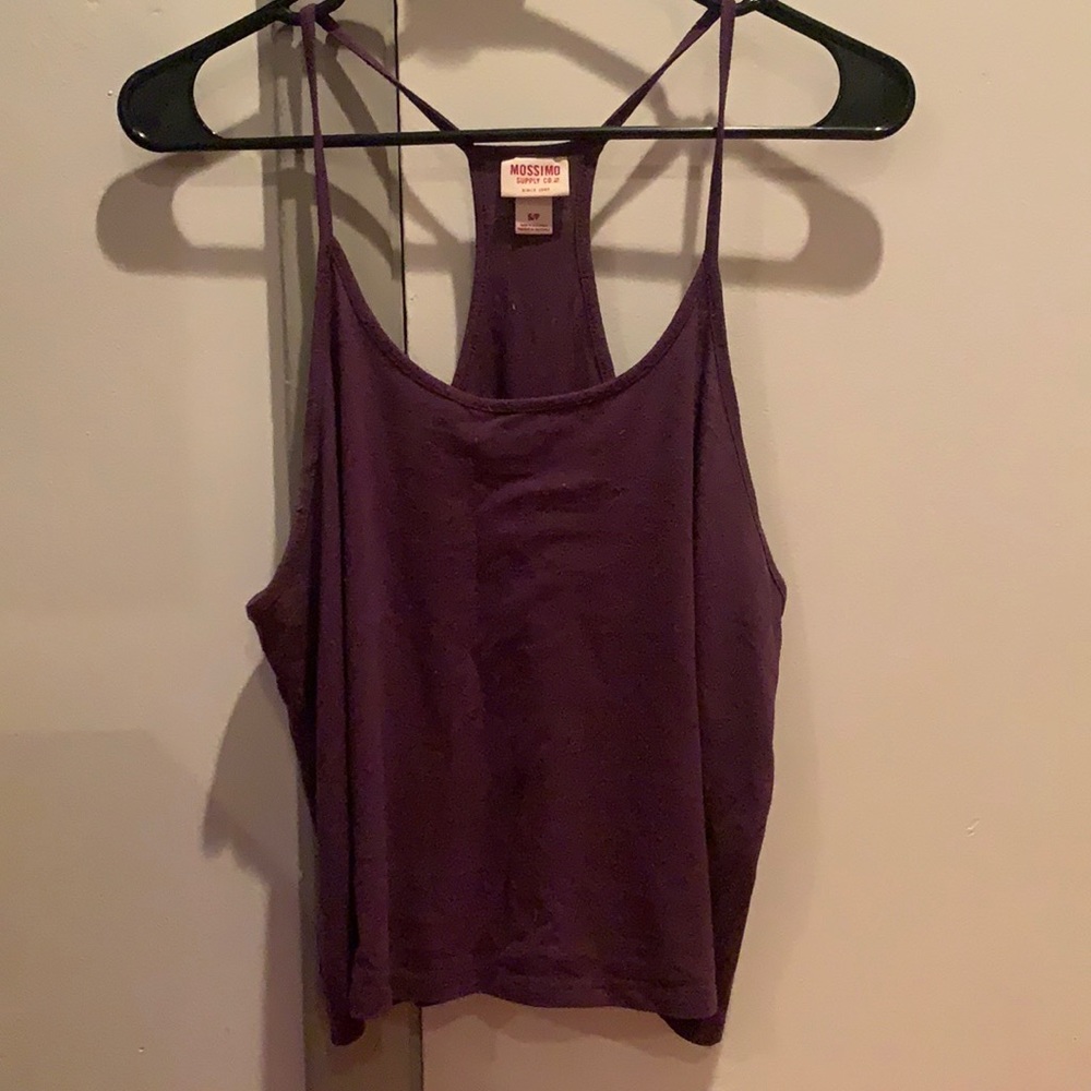 Purple tank top